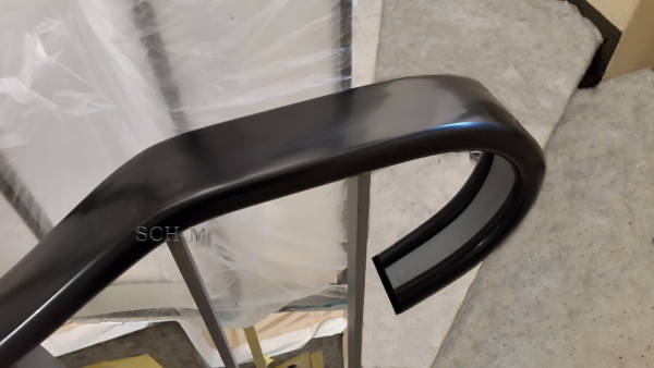 PVC Handlauf Typ. HL04 für Flachstahl 40x10mm